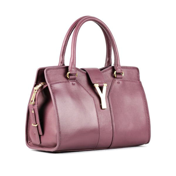 YSL small cabas chyc bag 2030S light purple - Click Image to Close